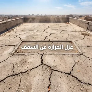 عزل الحرارة عن السقف