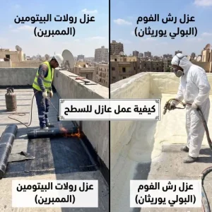 كيفية عمل عازل للسطح