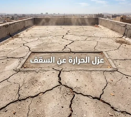 عزل الحرارة عن السقف